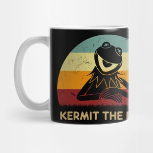 Retro Sunset - Kermit The Frog Hello Mug